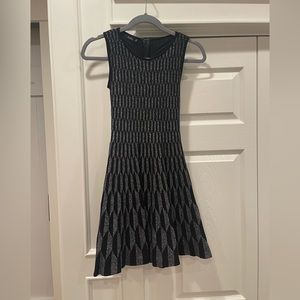 GIG size XS black silver sparkle dress